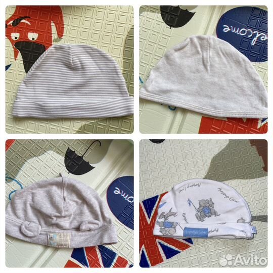 Кепка / Шапка / Комплект / варежки 0-6 мес