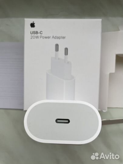 Блок питания 20W Type-C (USB-C) адаптер для iPhone