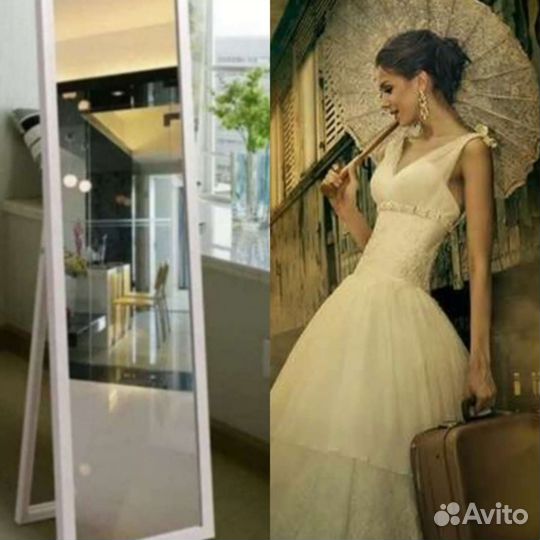 Зеркало с подставкой универсальное