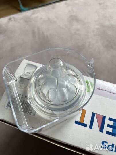 Бутылочки с сосками avent от 1 месяца 2 шт