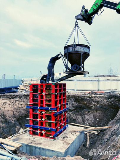 Легкая опалубка для стен