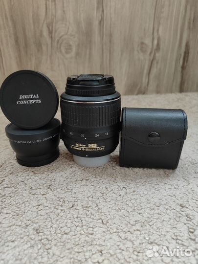 Объектив nikon 18-55mm f/3.5-5.6G AF-S DX