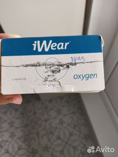 Линзы iwear oxygen -4,5 и -5