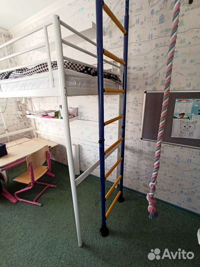 Детская шведская стенка бу