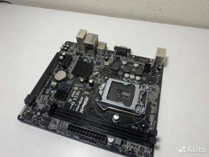 Материнская плата Asrock h81m-vg4