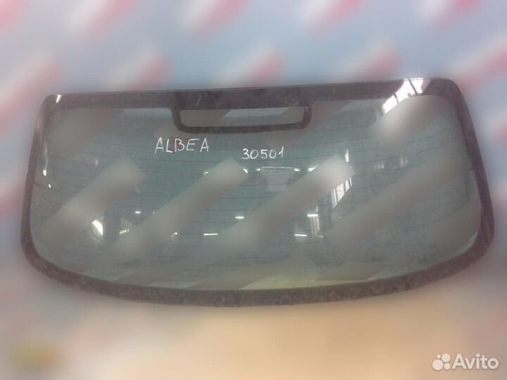 Стекло заднее Fiat Albea 2003