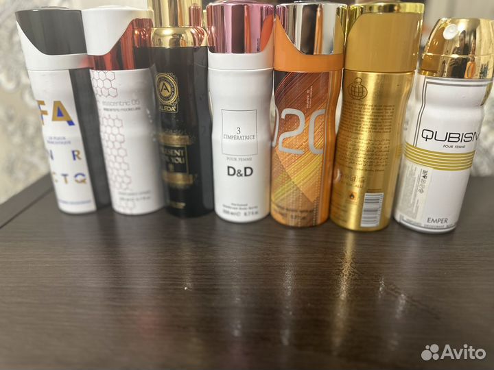 Парфюмированые дезодоранты