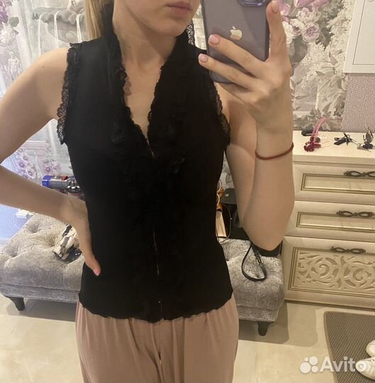 Топ шерсть-шёлк