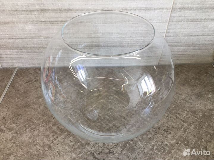 Аквариум 10 литров круглый