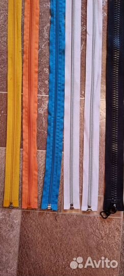 Молнии новые,разъемные,неразъемные разной длины