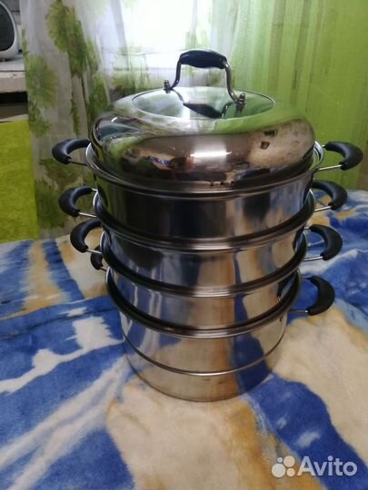 Мантоварка из нержавеющей стали