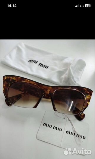 Солнцезащитные очки Miu Miu Оригинал