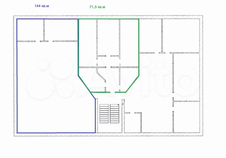Аренда офиса 144-215.5 м² в особняке Большой Козих