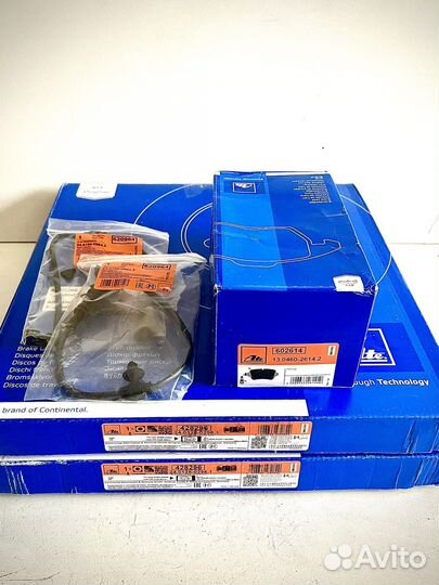 Комплект тормозов ATE на Audi Q8, A8(D5)