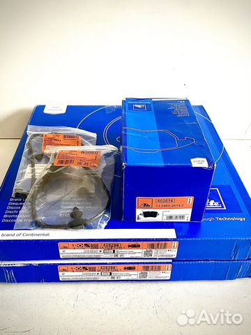 Комплект тормозов ATE на Audi Q8, A8(D5)