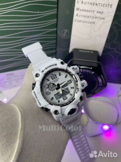 Часы G-Shock Mudmaster Белые Новые