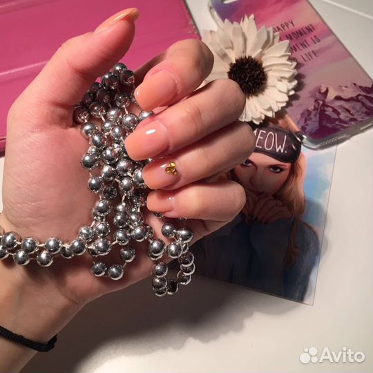 Наращивание ногтей, гель-лак (выезд на дом)