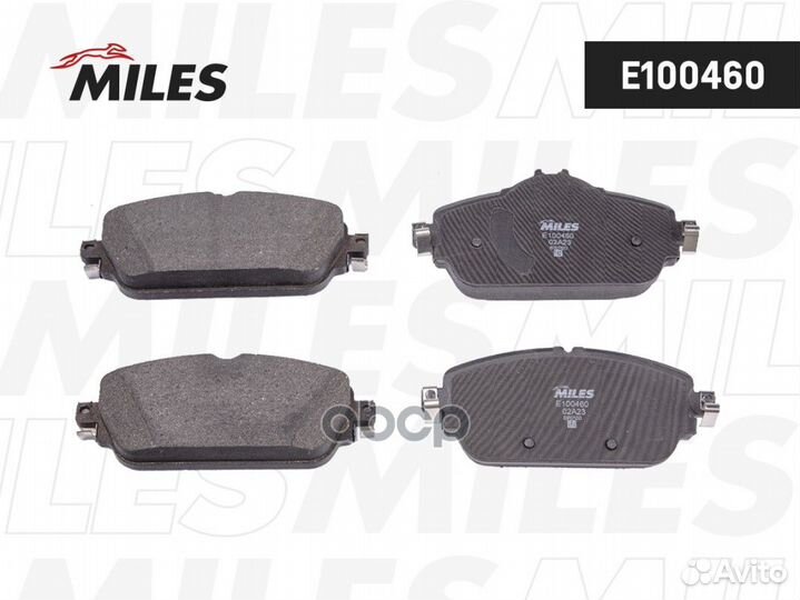 Колодки тормозные mercedes W205 14- передние L