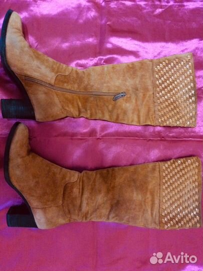 Сапоги зимние натуральный мех р.37