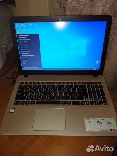 Ноутбук asus x540y