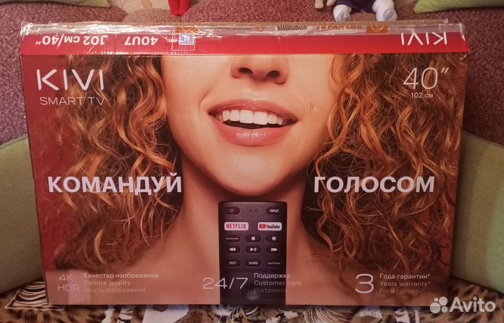 Телевизор ЖК KlVl 40 SMART TV