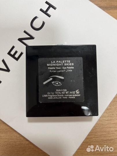 Givenchy pa lalette midnight skies палетка теней