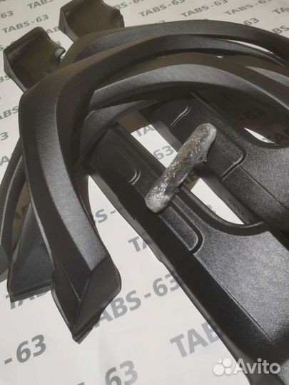 К-т накладок порогов арок нива 2121 21213-21214