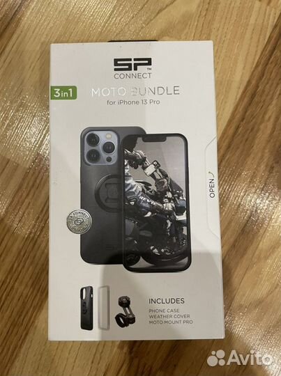 SP Connect Moto Bundle iPhone 13 Pro моточехол