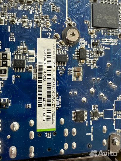 Видеокарта amd radeon hd5750 1gb