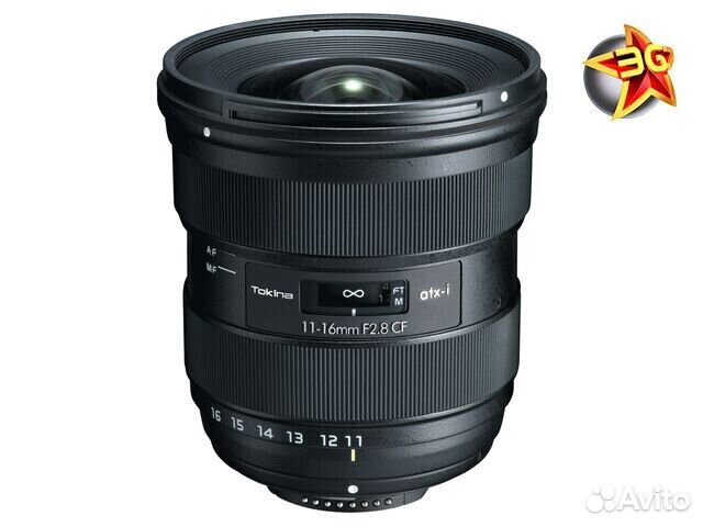 Объектив Tokina ATX-I 11-16mm F2.8 CF Nikon F