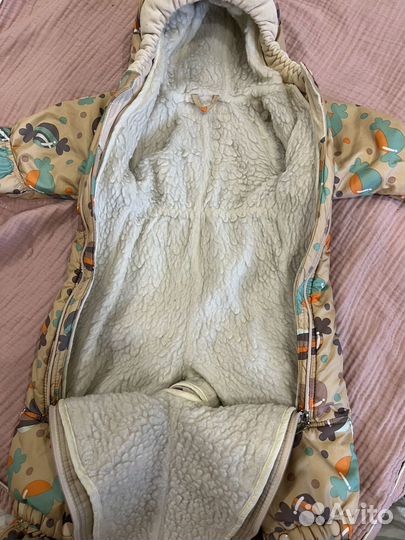 Зимний комбинезон трансформер 68