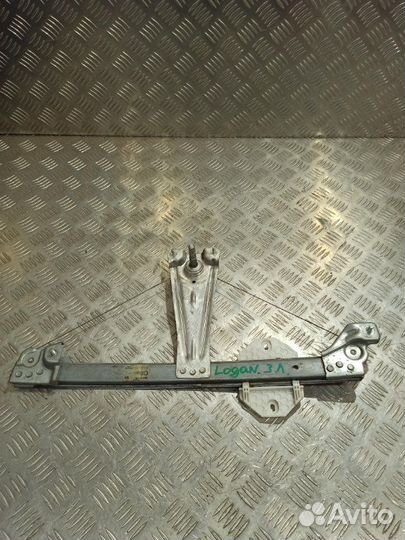 Стеклоподъемник задний левый Renault Logan 2 седан
