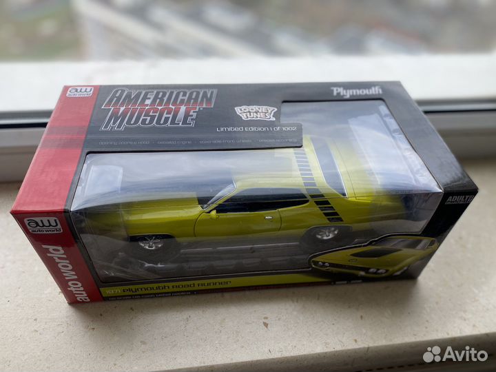 1/18 Auto World Dodge, Plymouth, Chevy