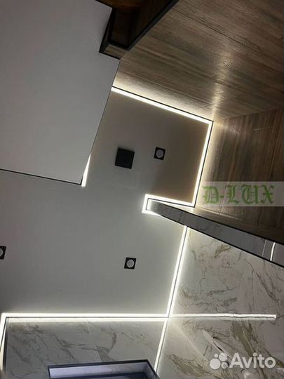 Установка натяжных потолков СПб