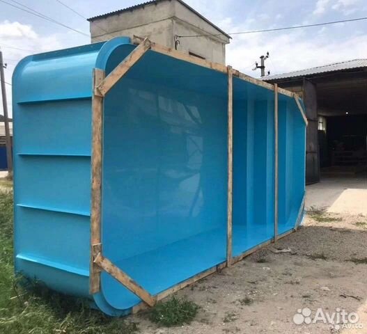 Пластиковый бассейн