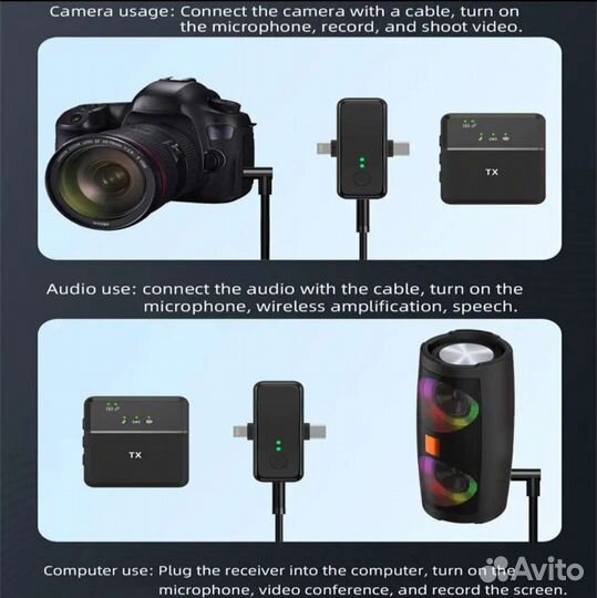 Микрофон петличный SX31