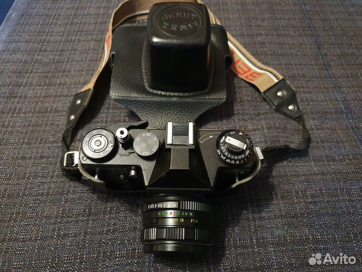 Фотоаппарат Зенит ет с объективом Гелиос-44М-6