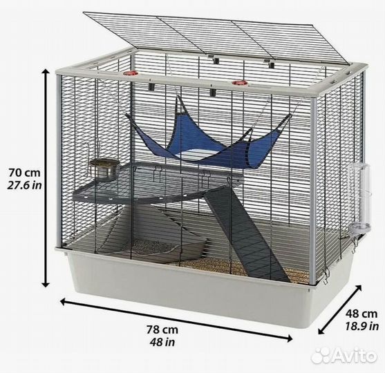 Клетка для грызунов ferplast