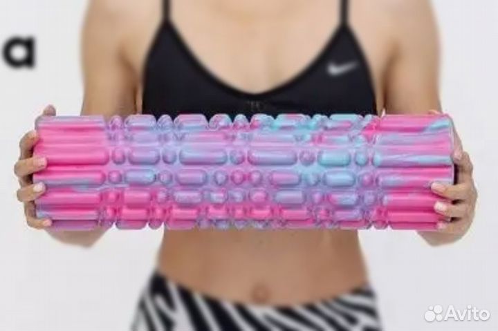 Валик для фитнеса и спины массажный МФР