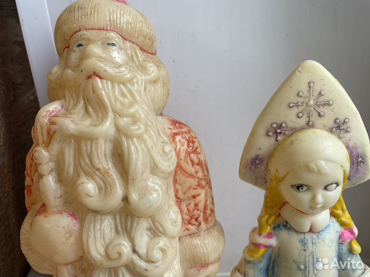 Дед мороз СССР и снегурочка