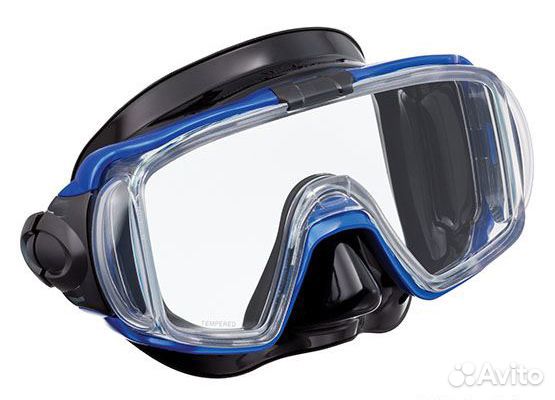 Комплект маска трубка и ласты Black Series Up-3521