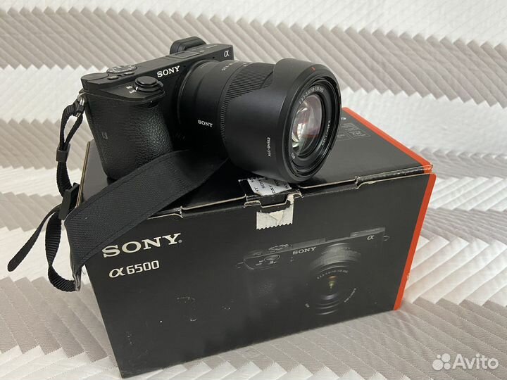 Sony Alpha A6500 + обьектив 18-135мм