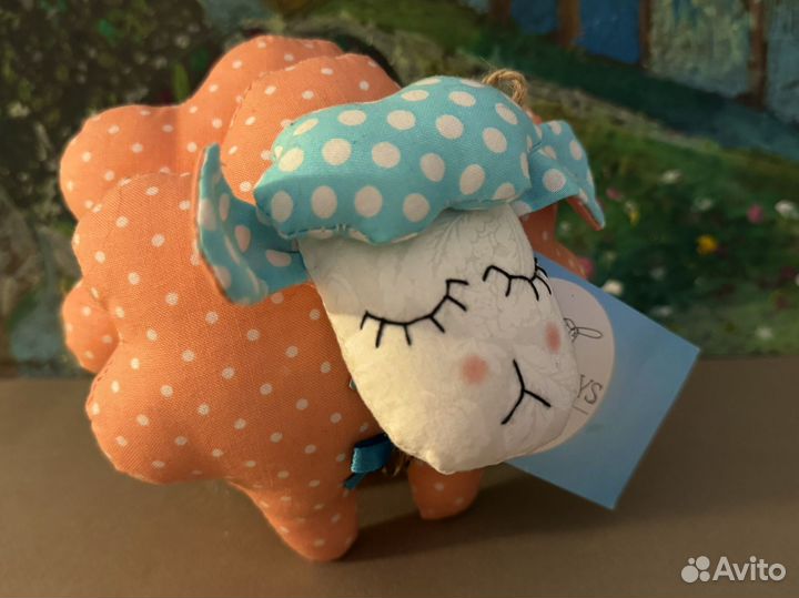 Новая игрушка ручная работа овечка