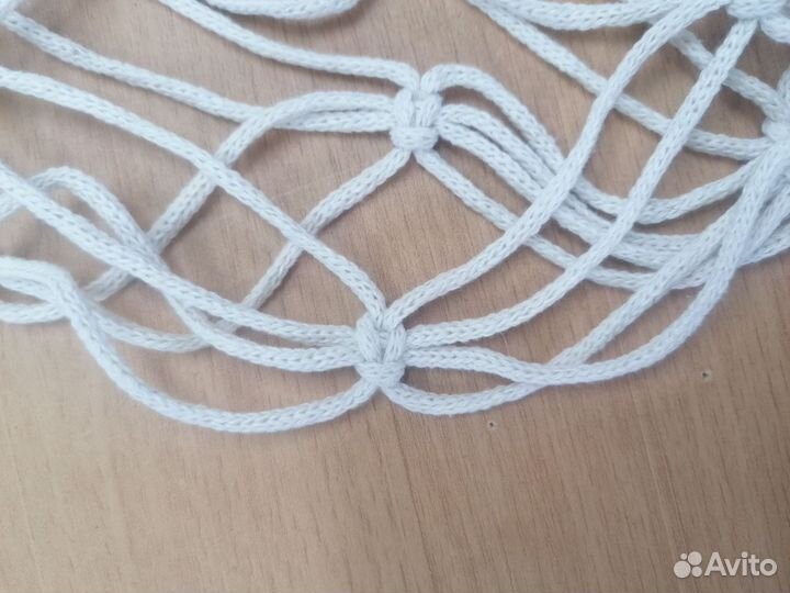 Кашпо подвесное макраме