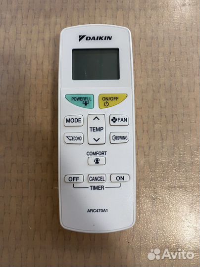 Пульт для кондиционера daikin ARC470A1