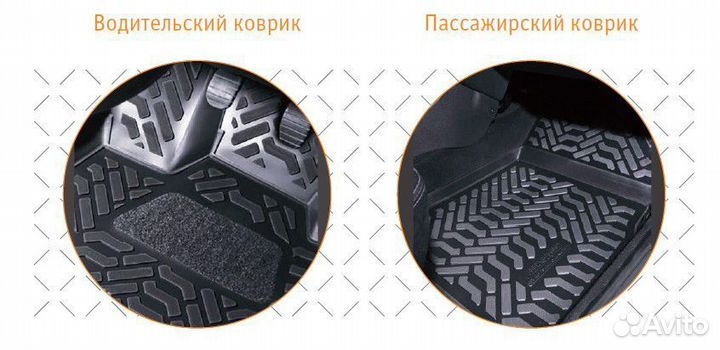 Ковры в салон Haval F7/F7X 2019