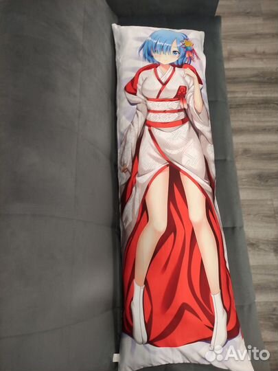 Дакимакура. Подушка обнимашка (Рэм)