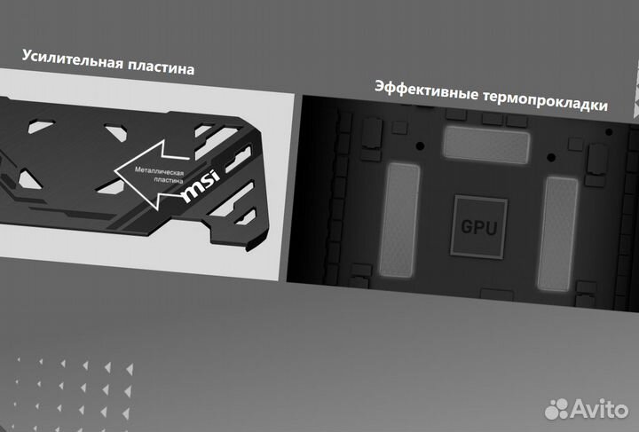 Видеокарта MSI GeForce RTX 4060 8 гб (наличие мск)