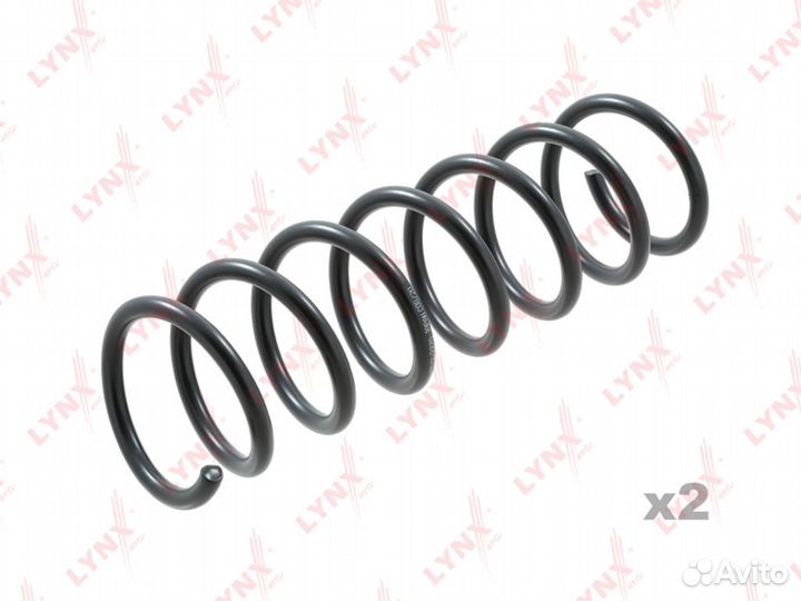 Пружина ford Focus (05-08) подвески задней lynx