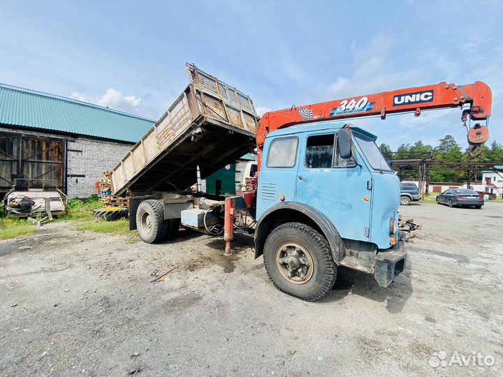 МАЗ 500А с КМУ, 1990